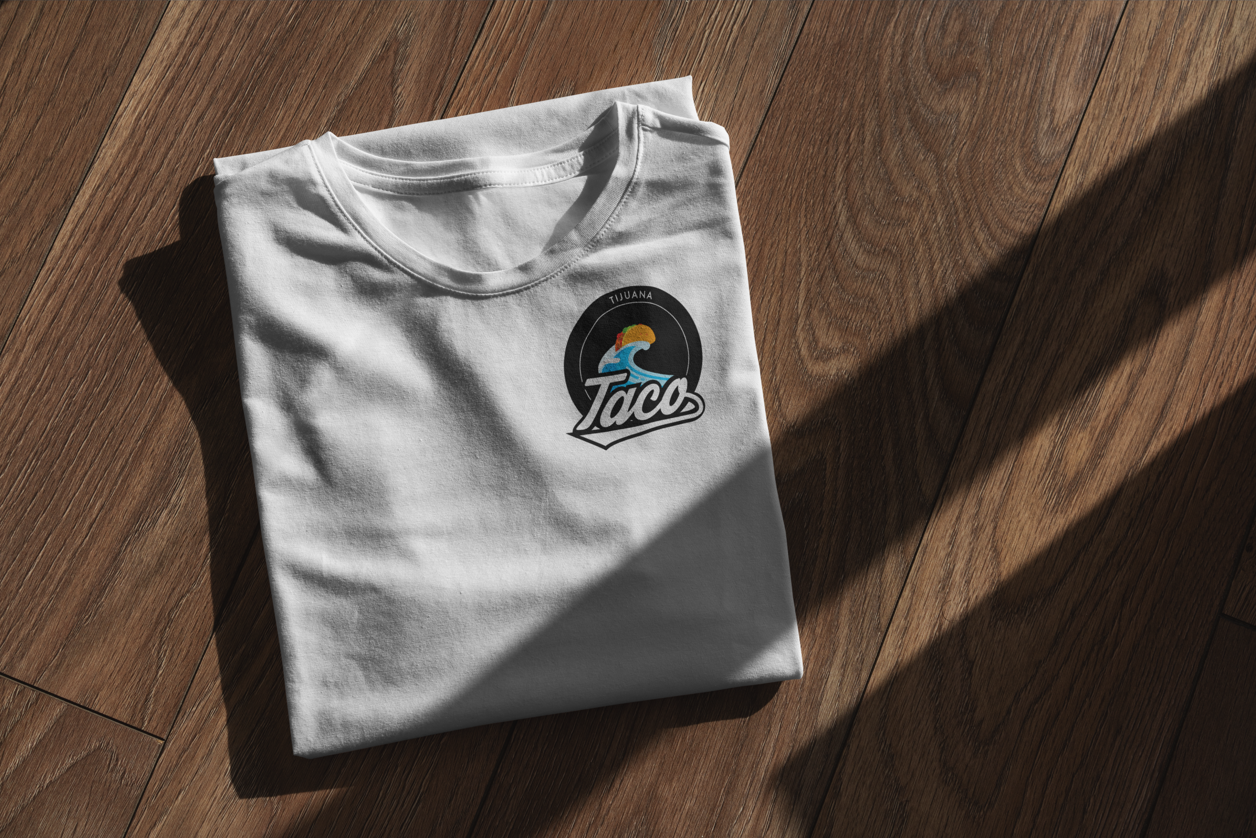 Logo Mock Up on a Tshirt
